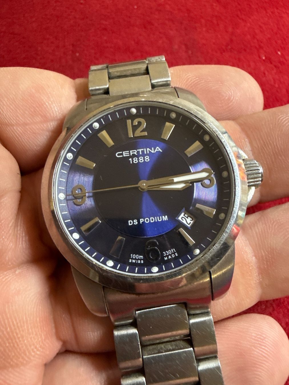 Certina Orologi: Certina DS Podium 38 mm Quarz – Usato da Pfeffingen venduto da Allhandelklgwatches