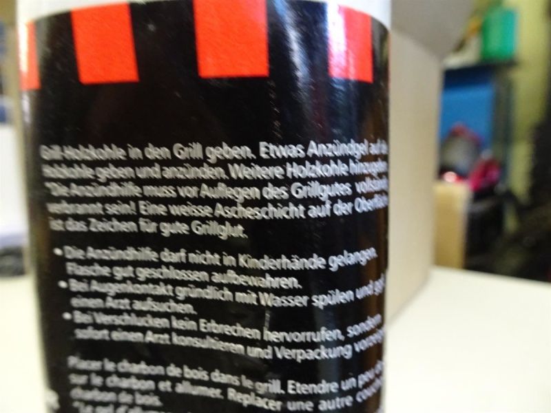 Materiale di riempimento: 12x 500ml Sicherheits-Zündgel – Nuovo e nell'imballaggio originale da Necker venduto da liq24 4