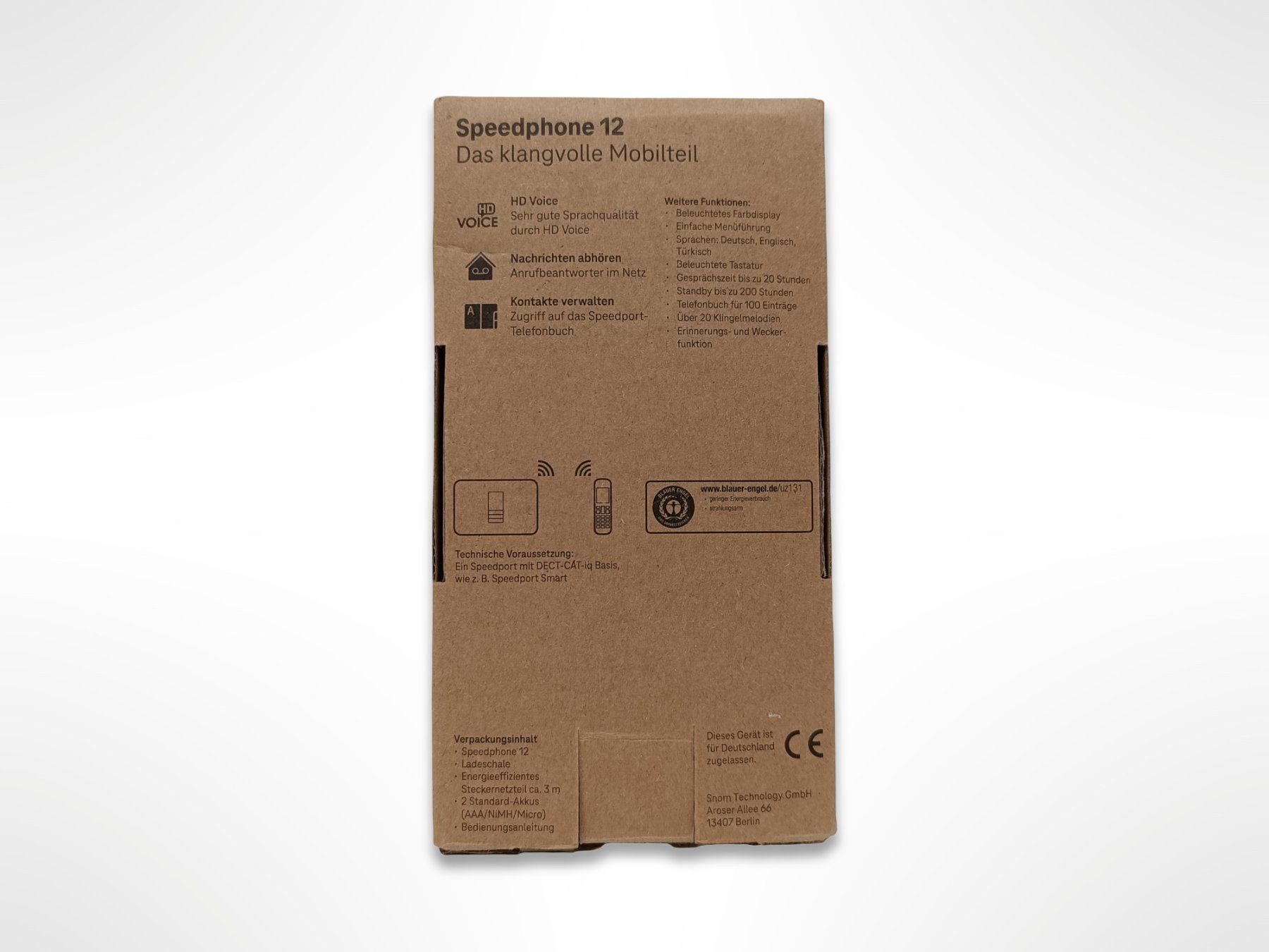 Telefoni: TELEKOM Speedphone 12 Schwarz – Nuovo (secondo la descrizione) da Suhr venduto da Restwert_Suhr 7