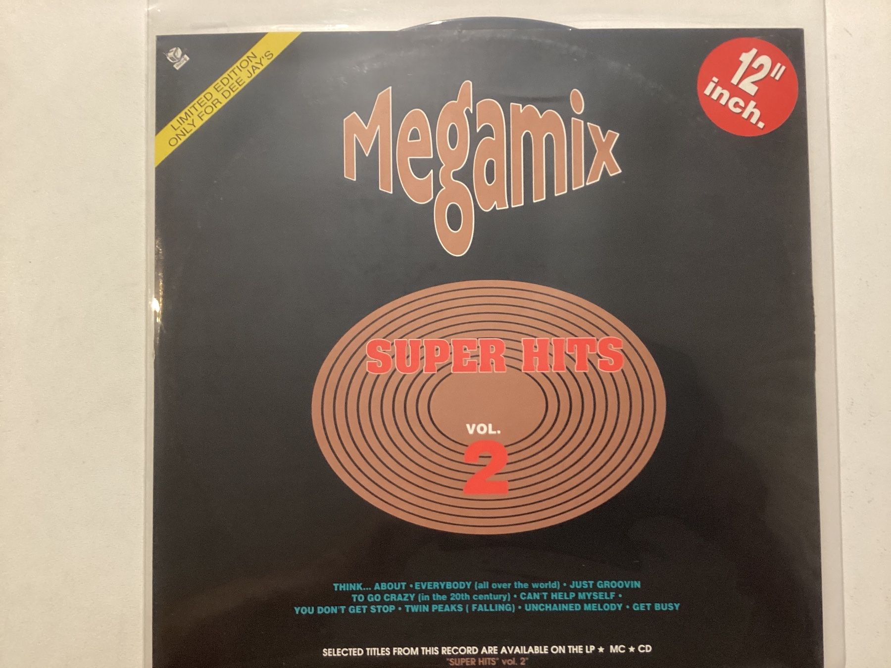 Dischi in vinile: Super Hits Megamix Maxi-Single - Vol, 2 – Usato da Gutenswil venduto da Hamzian