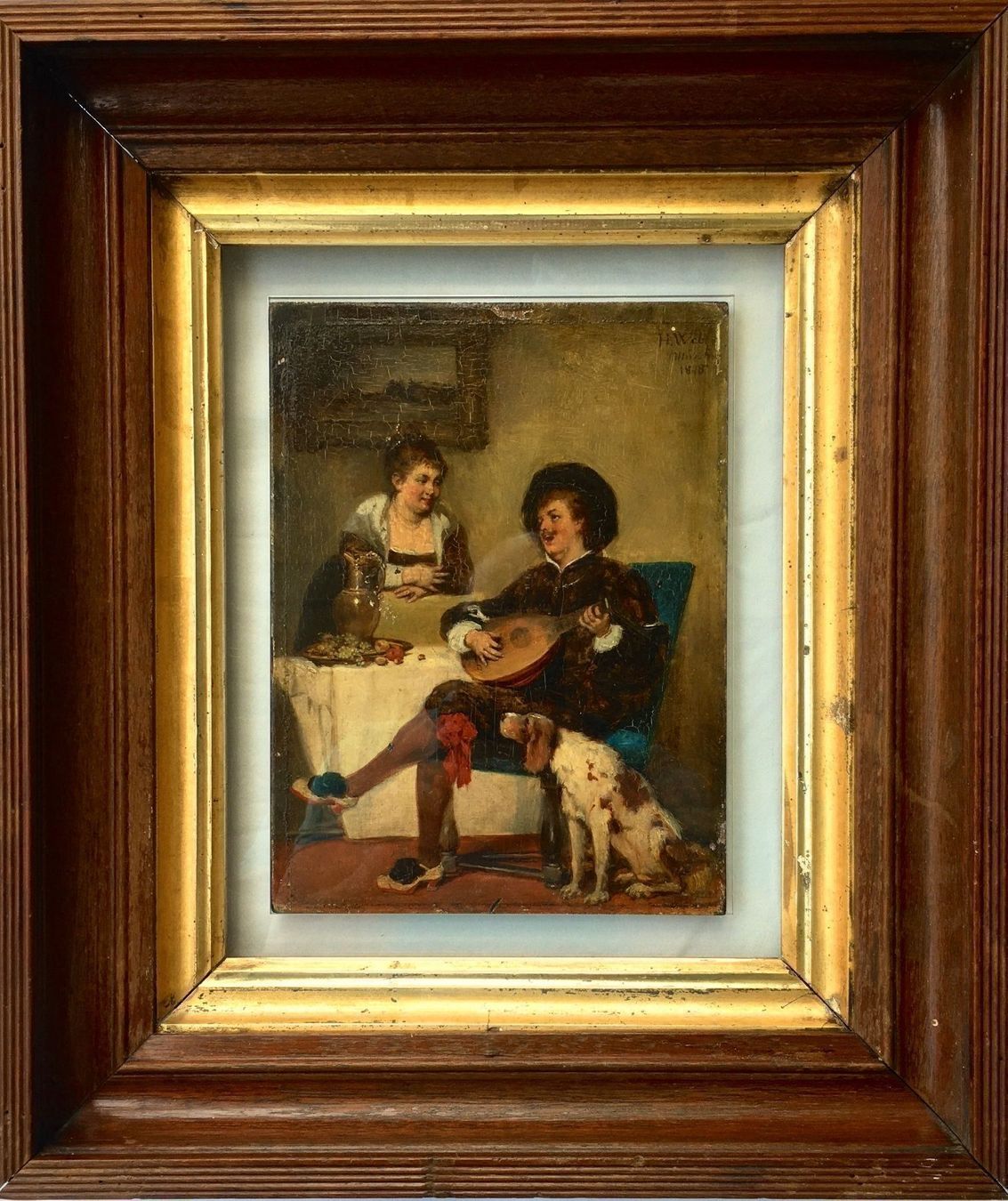 Gemälde: Heinrich Weber (1843-1913) – Gebraucht aus Männedorf von Olumio