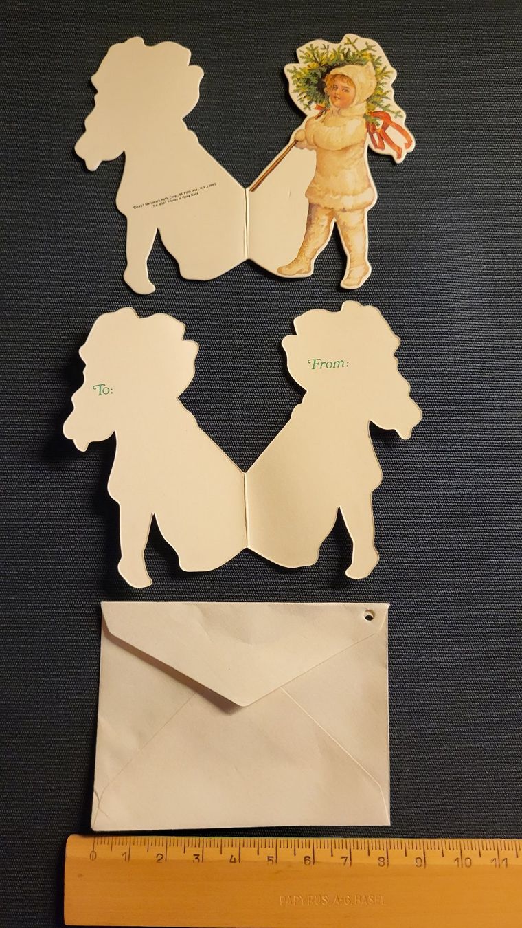 Karten: Weihnachts-Kärtli SNOW CHILDREN – Neu und originalverpackt aus Basel von spinne02 5