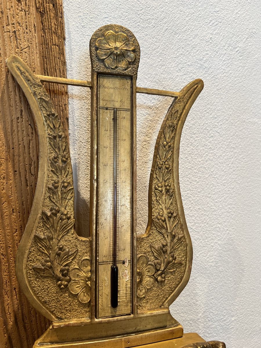 Altri elettrodomestici e apparecchi d’epoca: Antiker Barometer nach Toricelli mit Thermometer Höhenmesser – Usato da Theilingen venduto da ovi123 2