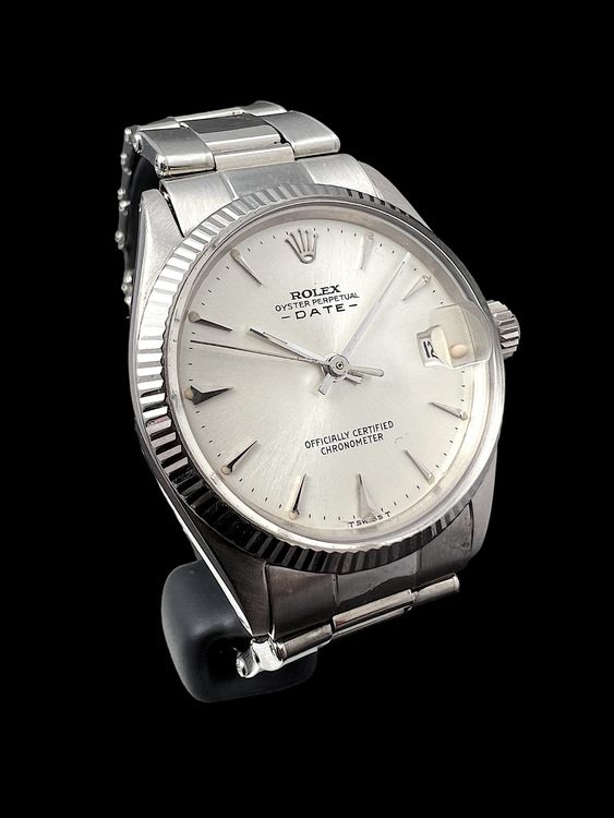 Rolex Orologi: Rolex Oyster Date Weissgold 18k 1961 Automatic 31mm *U871 – Usato da Zürich venduto da GalerieInauen 3