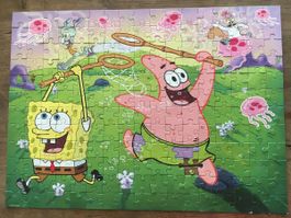 Puzzle 200 „UNSER SPONGEBOB“ ab 8 Jahre (1 Teil fehlt)
