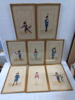 Gravures militaires Suisses, Collection rare, signées, 1798-