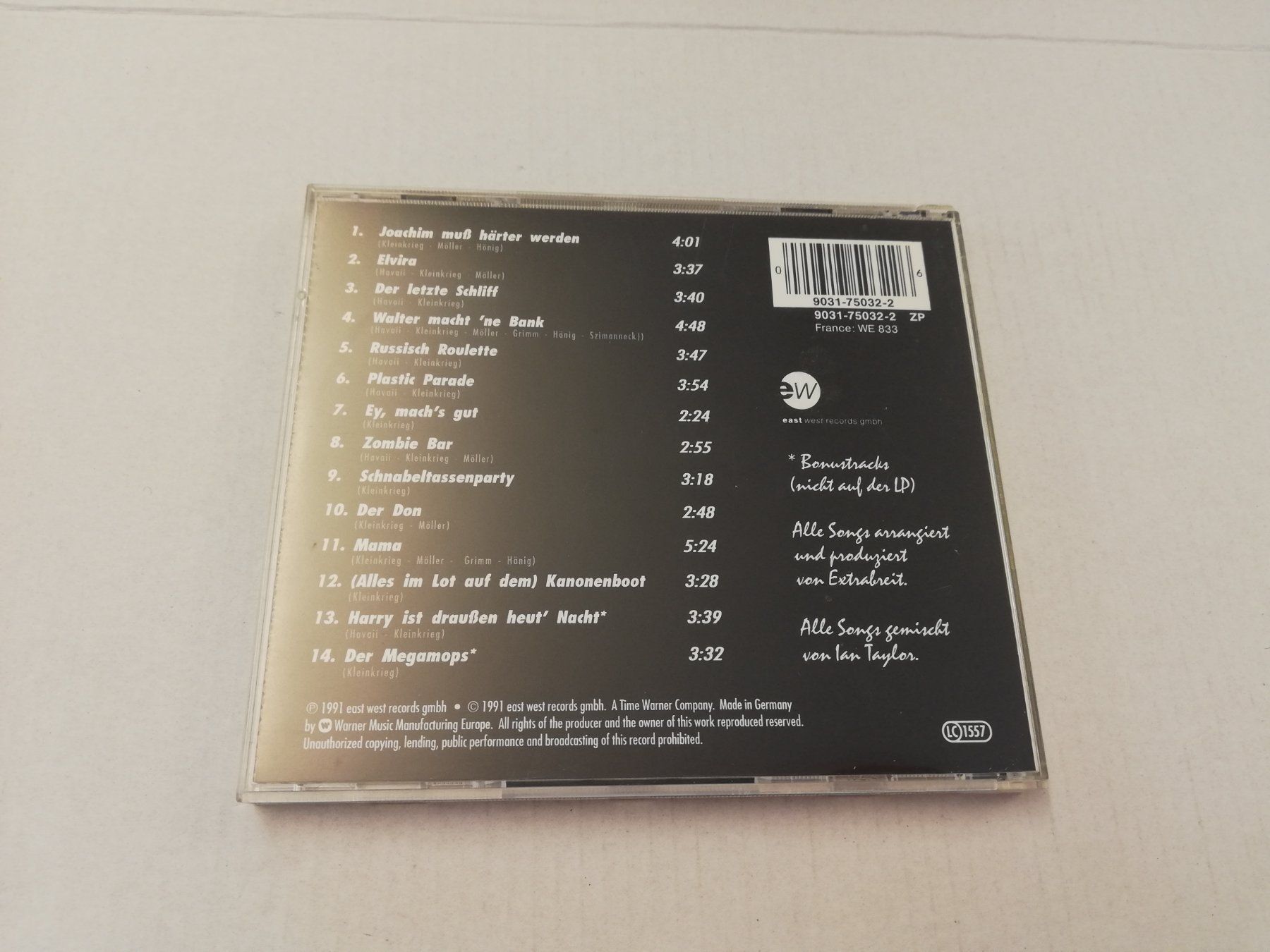 CD: EXTRABREIT - WER BÖSES DENKT, SOLL ENDLICH SCHWEIGEN – Usato da Bern venduto da Vinylsound.ch 1