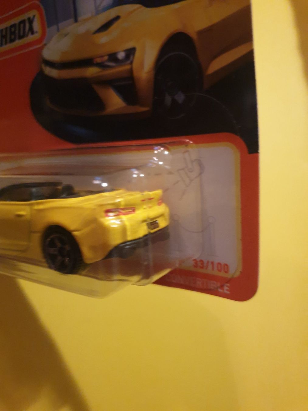 Matchbox Modellini d'auto: 2 x Matchbox '16 CHEVY CAMARO CONVERTIBLE – Nuovo e nell'imballaggio originale da Oftringen venduto da Rotor 6