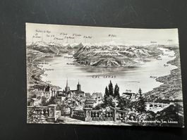 AK  Lac Leman Panorama ungelaufen (G3993)