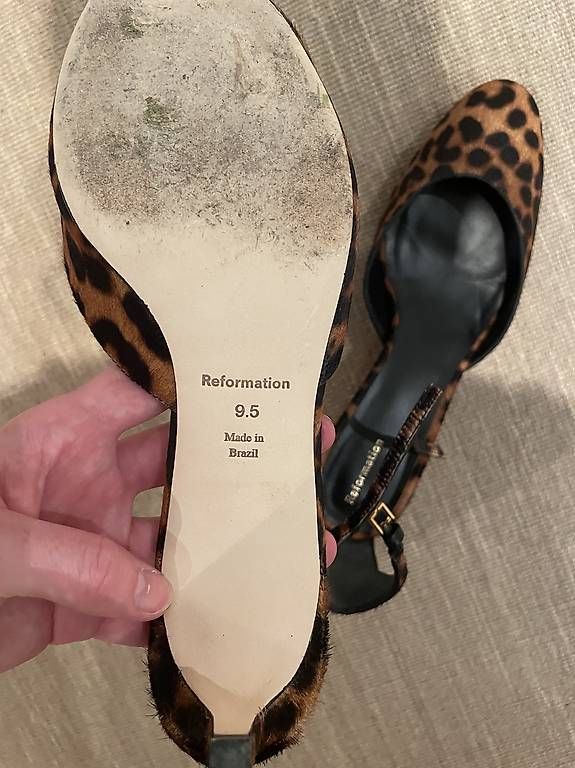 Scarpe da donna: Leo-Heels von Reformation, Grösse 9.5 – Usato da Zürich venduto da Ineselisabeth 2