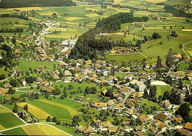 Ansichtskarten: MELCHNAU Flugaufnahme – Gebraucht aus Jona von philajona
