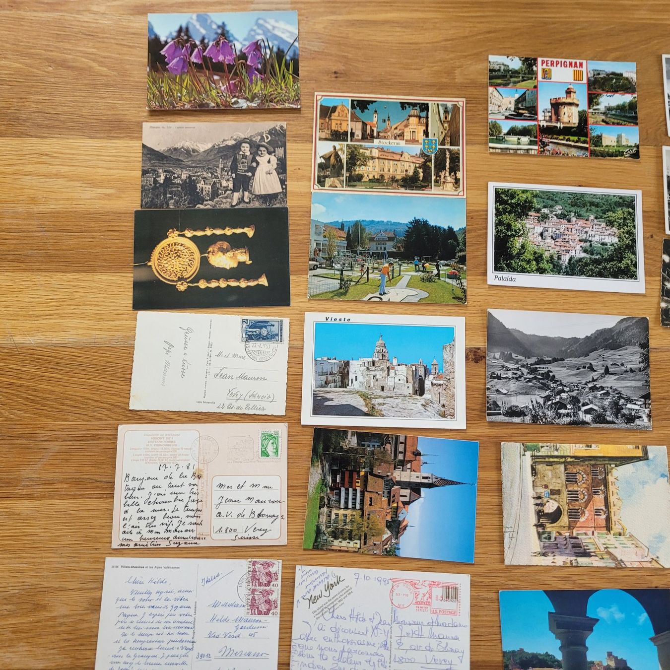 Cartoline postali: Lot De Cartes Postales – Usato da Biel/Bienne venduto da Destockweb 1