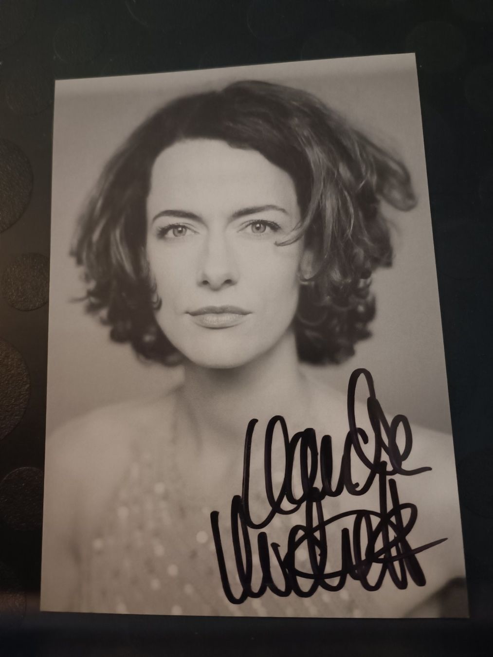 Autografi: Claudia Michelsen - handsigniert – Usato da Menziken venduto da Artographs