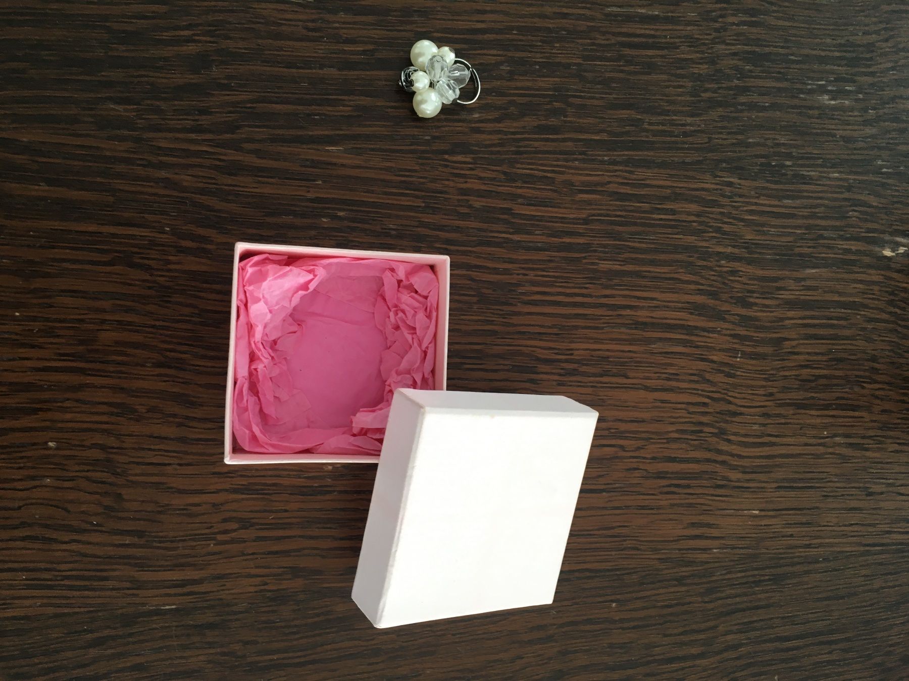 Catenine: Set Perlenkette und Ring, Grössenverstellbar – Nuovo (secondo la descrizione) da Gächlingen venduto da Tara_devi 4