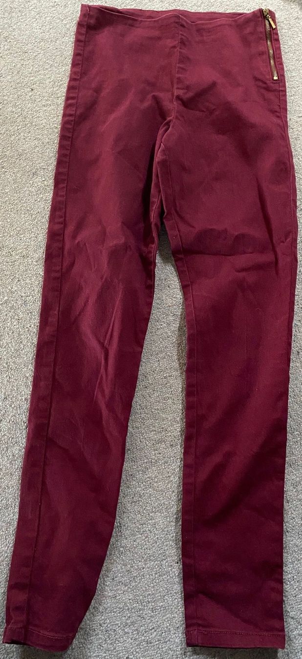 H&M Pantaloni: Hose bordeaux rot Mädchen 158 – Nuovo (secondo la descrizione) da Altendorf venduto da Ga04