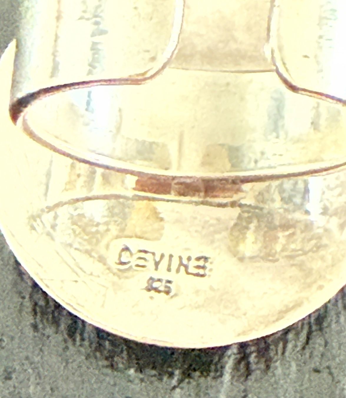 Anelli: Massiver 925 Silberring mit Vulkanstein/Lavastein - 13 g – Usato da Walenstadt venduto da 7pa_k2vs 4