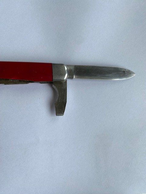 Schweizer Armee Coltelli tascabile: WENGERINOX 57  SACKMESSER  CH ARMEE – Usato da Chur venduto da silbermon 1