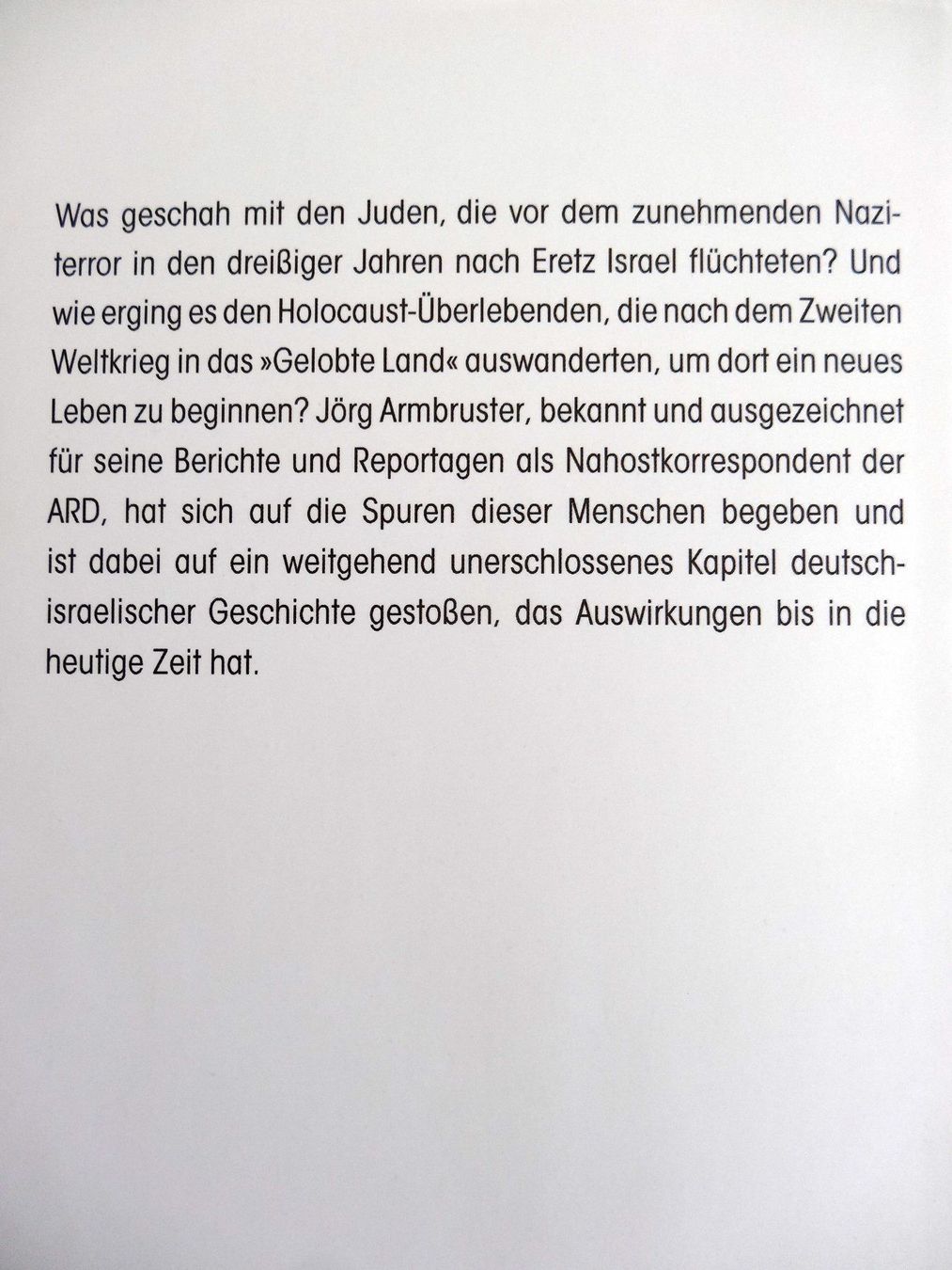 Libri: Willkommen im Gelobten Land – Nuovo (secondo la descrizione) da Scherz venduto da Atopolino 1