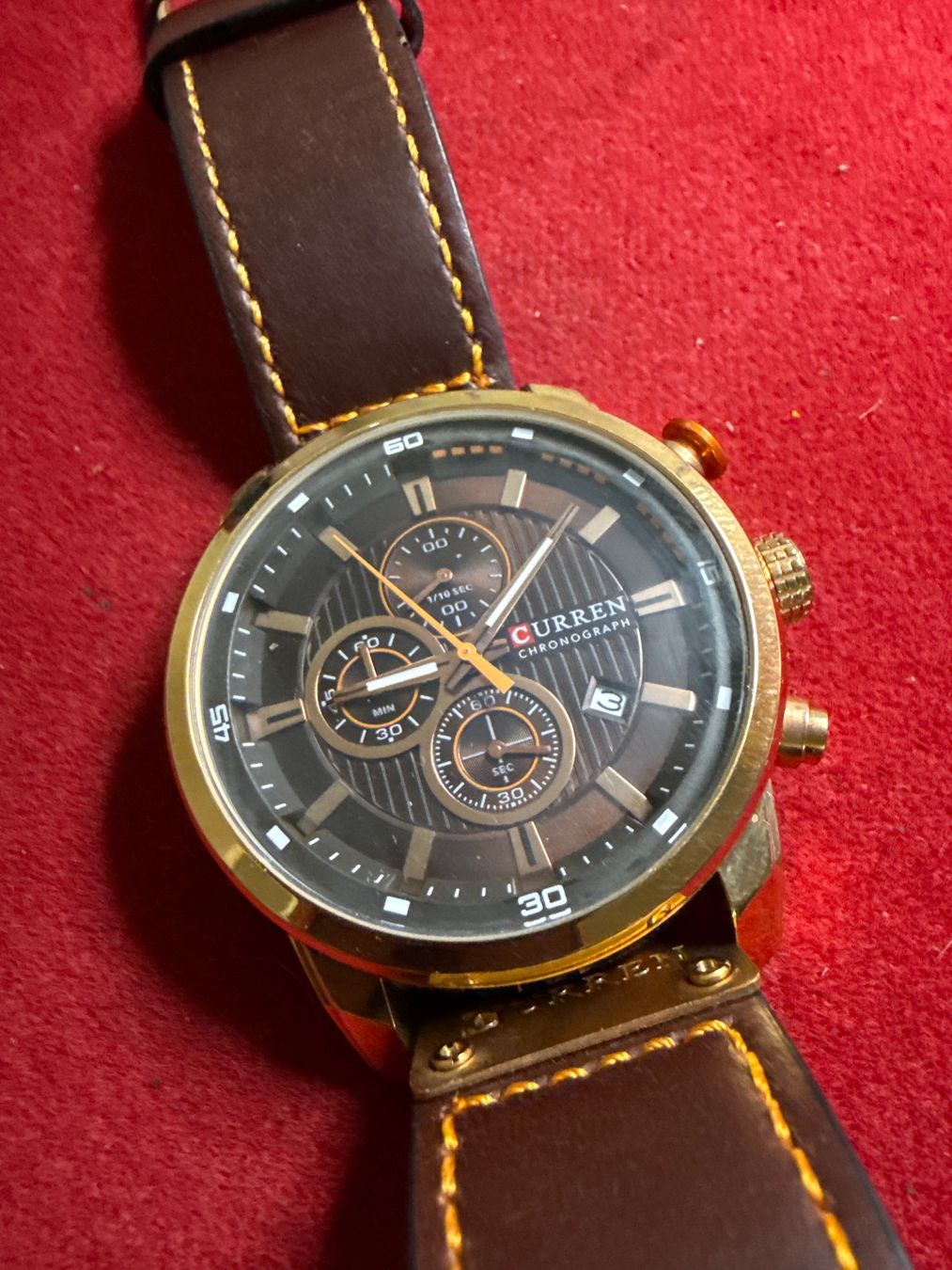 Uhren: Curren Chronograph 47.5 mm – Gebraucht aus Pfeffingen von Allhandelklgwatches