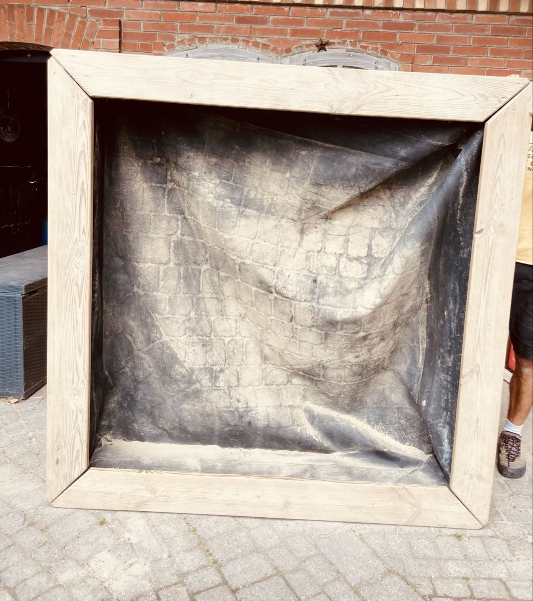 Sandkasten: Sandkasten 160x160cm – Gebraucht aus Gunzwil von Klick17 3