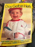 Das gelbe Heft 29.1.1985 Stricken Babykleidung