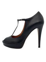Gucci Betty T-Strap Plateau Pump EU 38.5 Schwarz