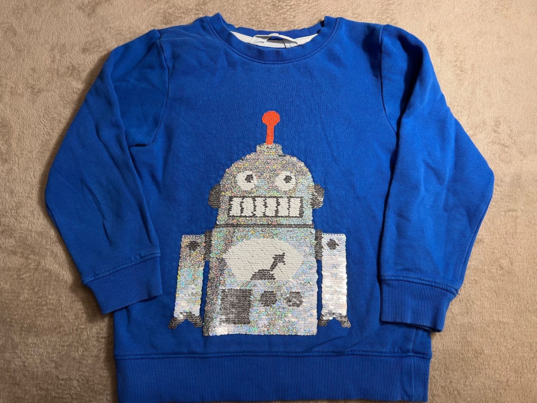 H&M Maglioni & Felpe: Cooler H&M Pullover mit Roboter-Applikation, Gr. 110/116 – Usato da Bottenwil venduto da topshop 1