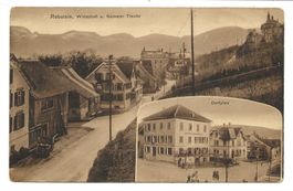 Rebstein (SG) Rheintal - Wirtschaft + Bäckerei Traube - 1914