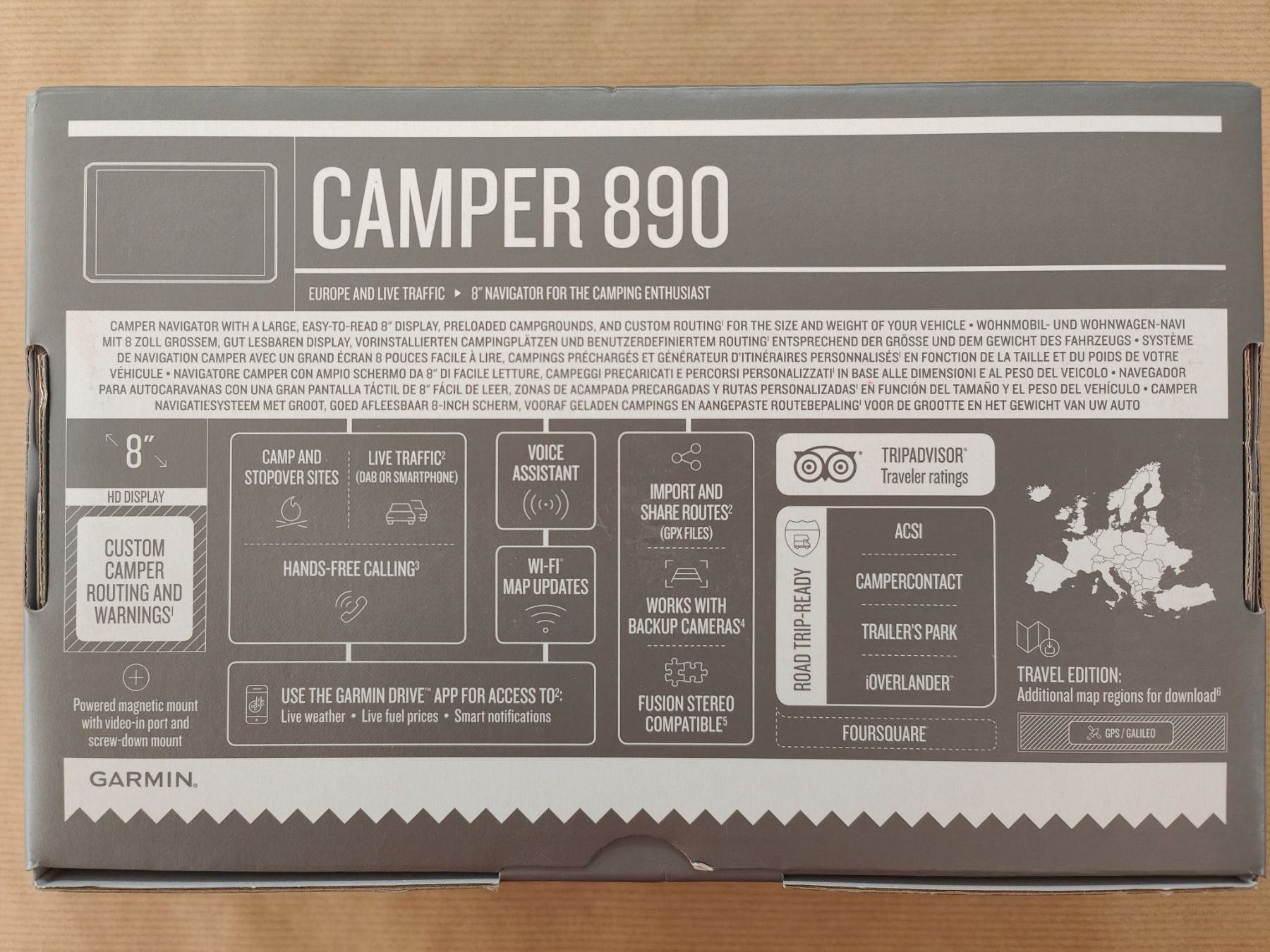 Garmin Navigatori: Garmin Camper 890 – Usato da Tuggen venduto da Skip13 3