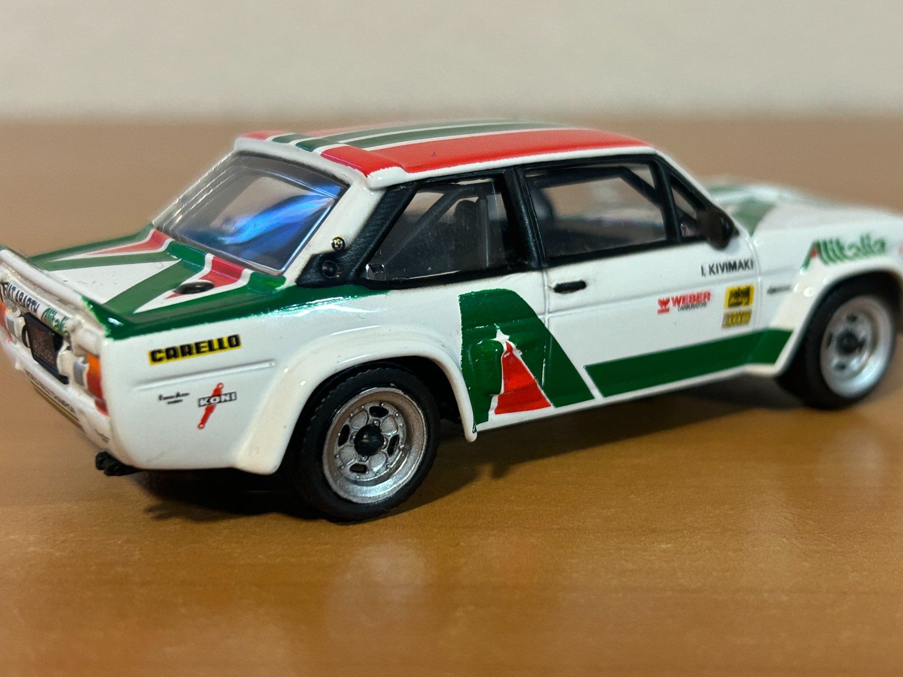 Bburago Modellini d'auto: Fiat Abarth 131 Burago 1:43 – Usato da Schafisheim venduto da Ducati57 3