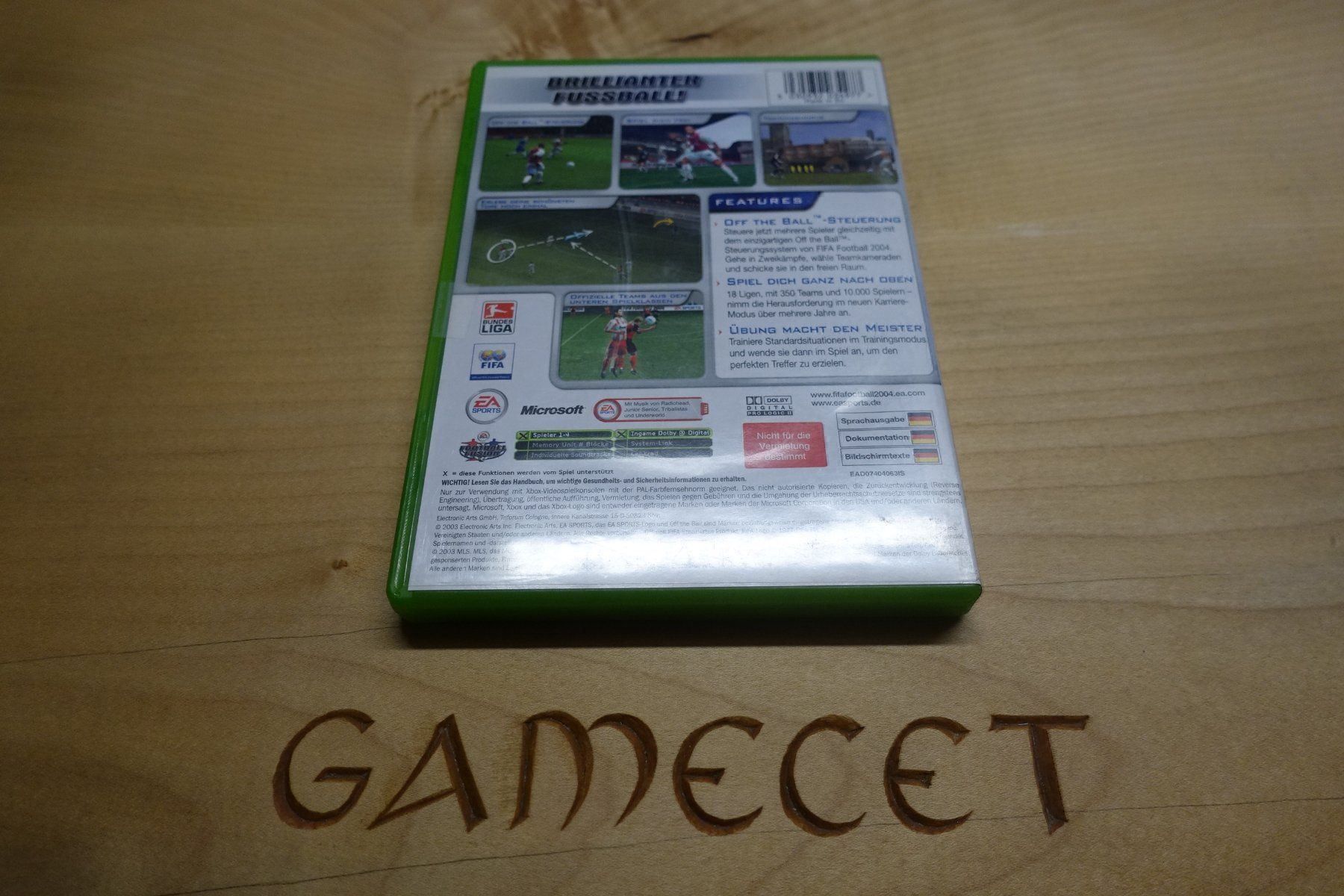 Microsoft Giochi: FIFA Football 2004 – Usato da Steinach venduto da Gamecet 2