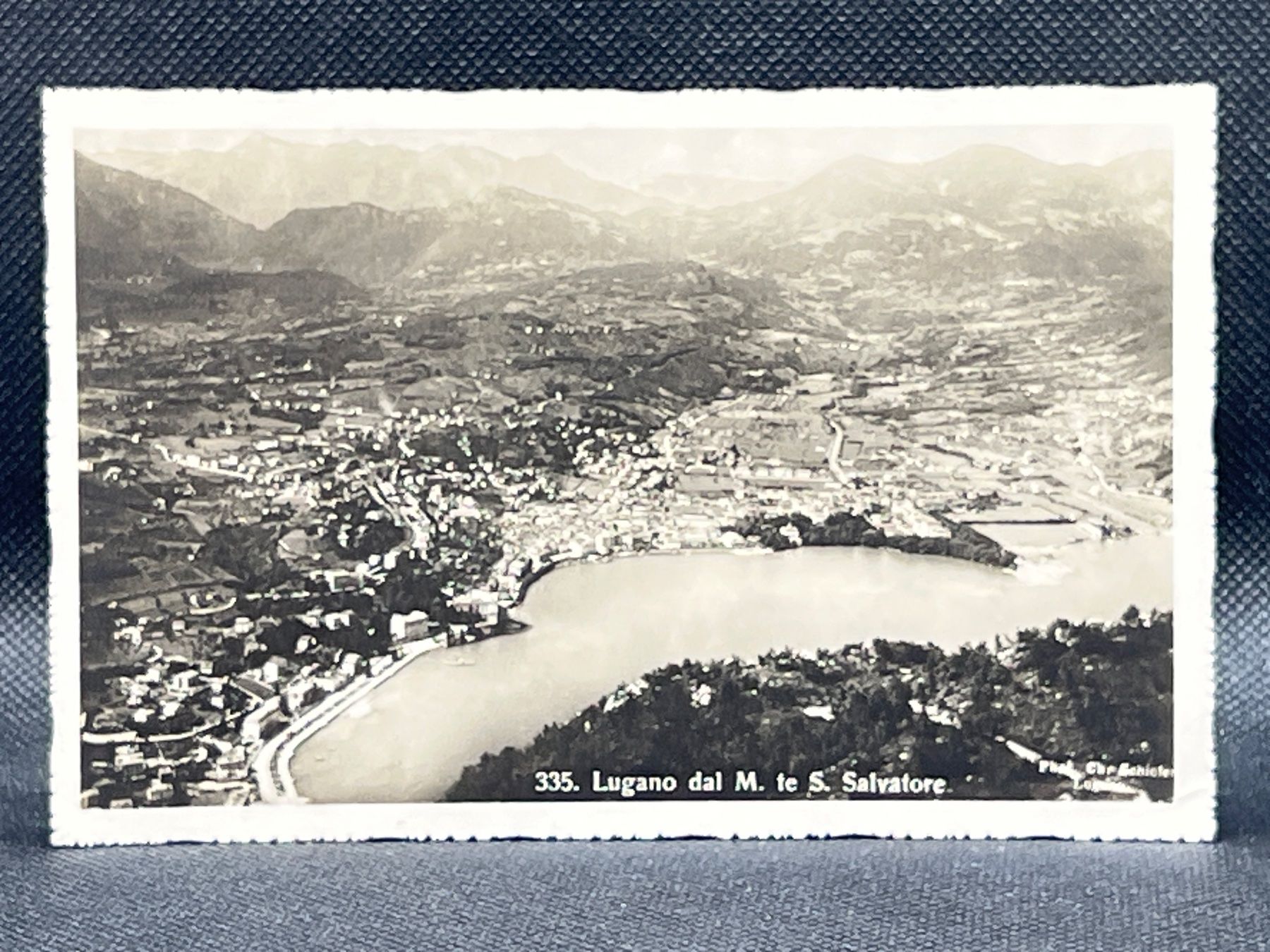 Cartoline postali: Lugano dal M. te S. Salvatore – Usato da Widnau venduto da Brusi9