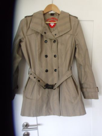 Jacke/Mantel Kurzmantel Wellensteyn NEU Gr. S Olive/beige