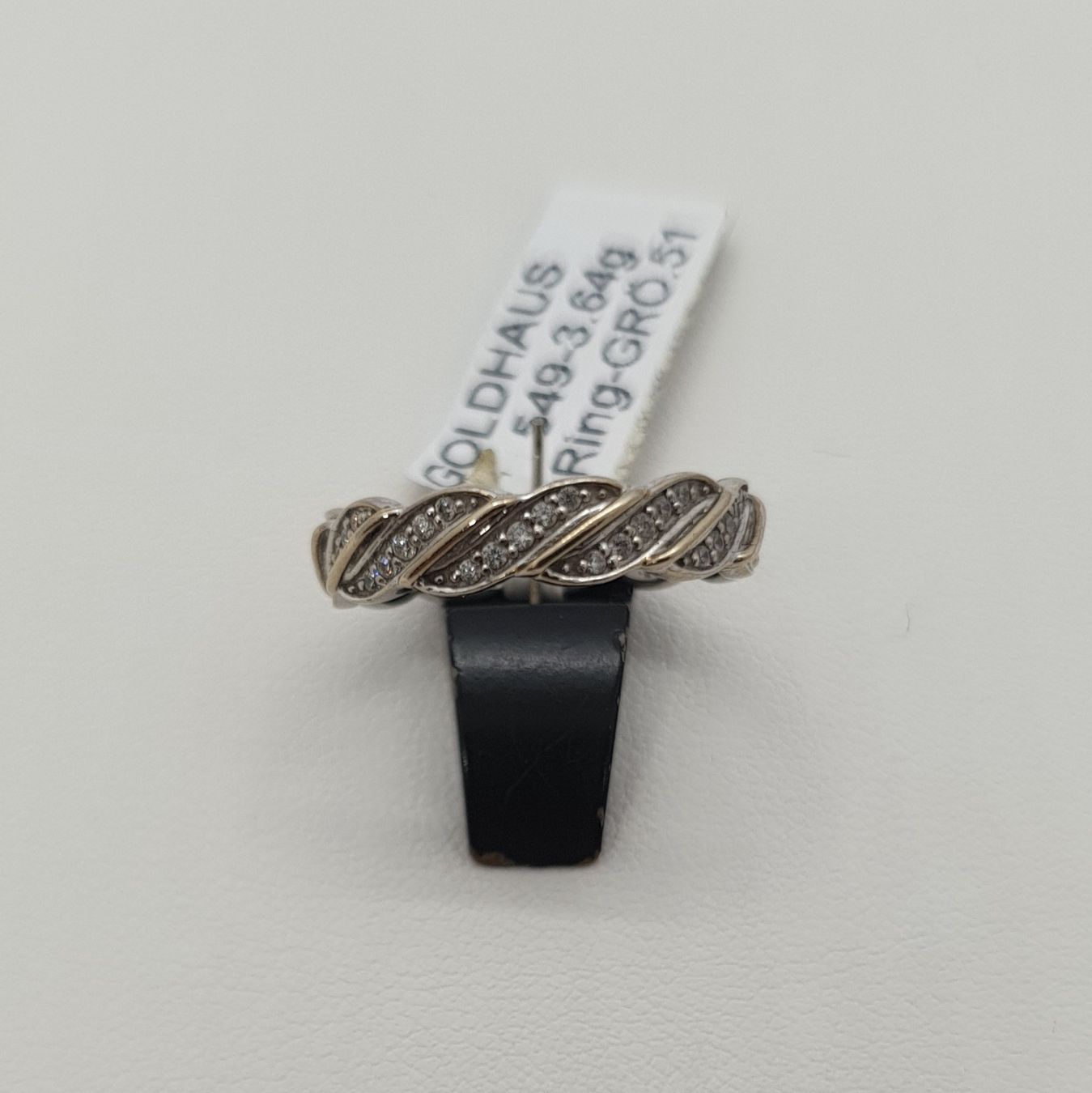 Anelli: Echt 9K Gold Ring – Usato da Luzern venduto da Luzern-Goldhaus