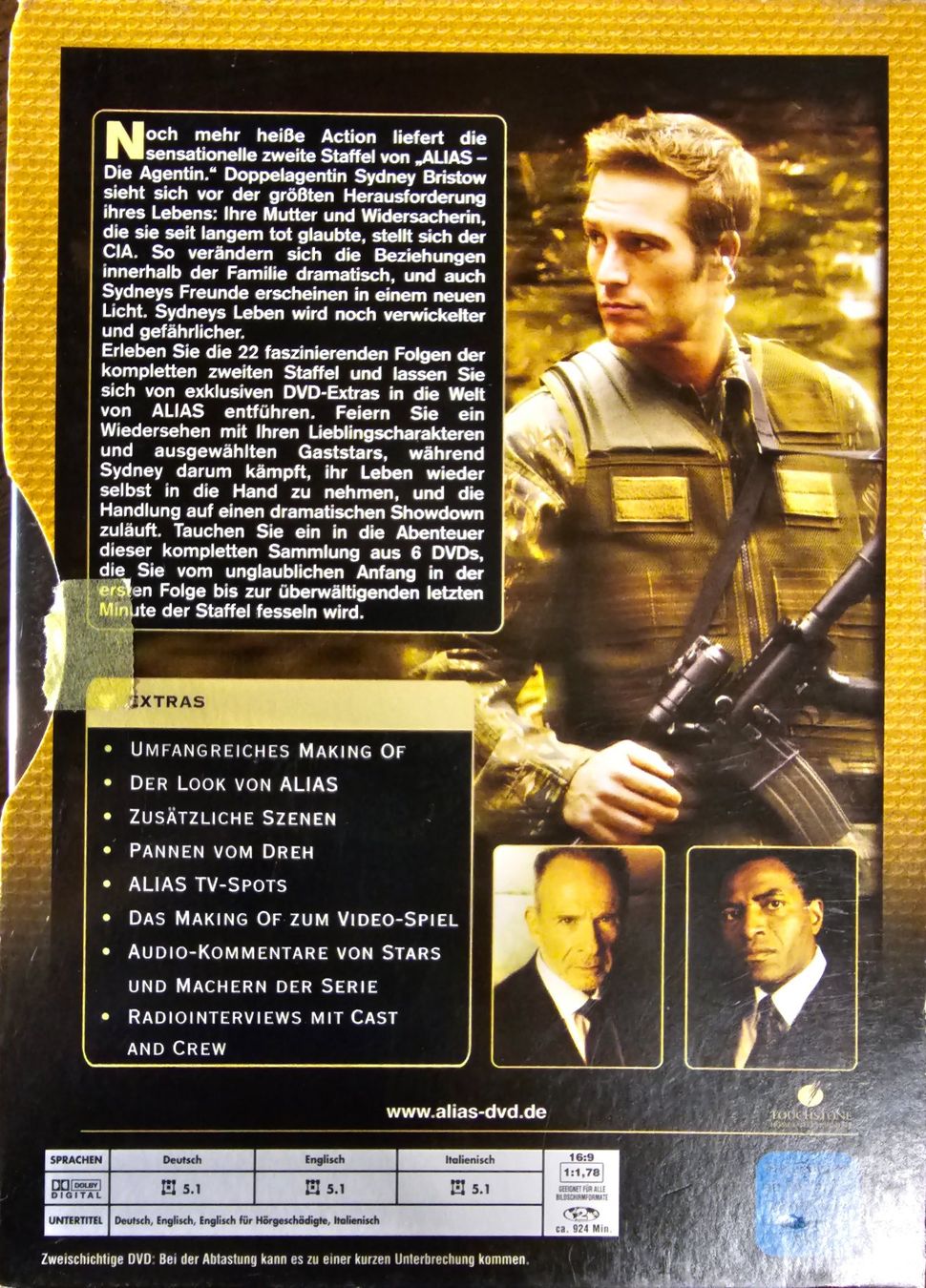Tutti i DVDs: Alias - Die Agentin - Staffel 2 – Usato da Wahlen b. Laufen venduto da Cg10 1