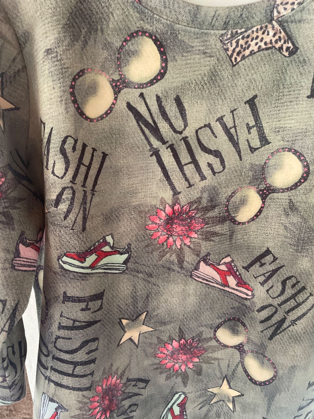 Maglioni & Felpe: Damen Pullover Margittes mit coolem Muster – Usato da Mönchaltorf venduto da 289susanne 2