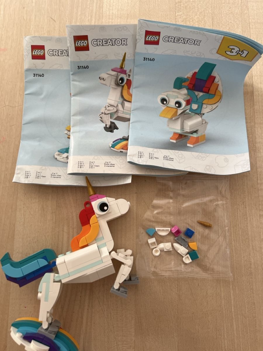 Lego Giocattoli: LEGO Creator 3-in-1 Set Einhorn – Usato da Wallisellen venduto da sarinavs 1
