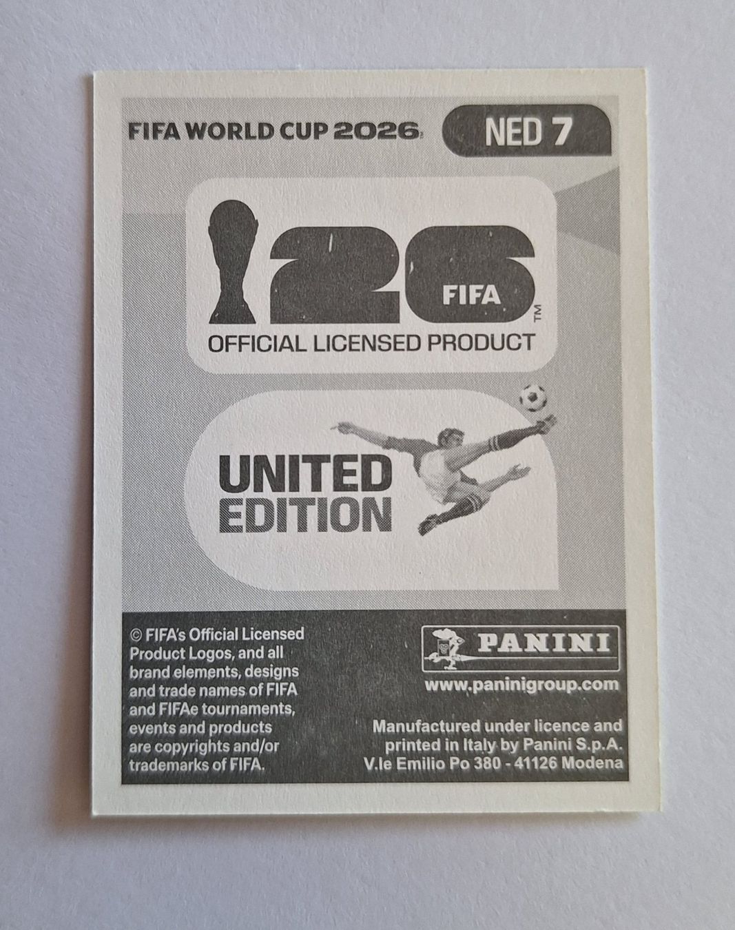 Panini Carte collezionabili: Panini Nathan Aké NED 7 – Nuovo (secondo la descrizione) da Romanens venduto da Crocette 1