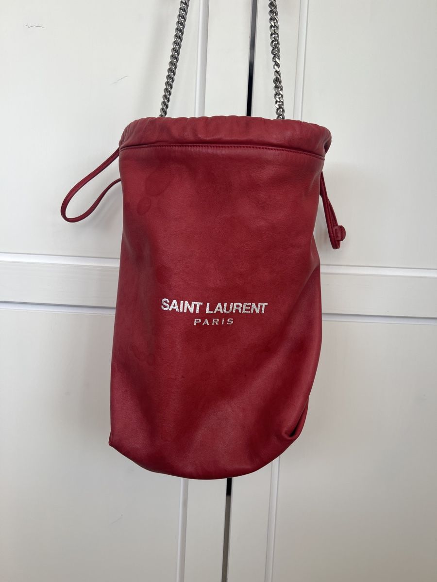 Saint Laurent Borse da donna: Saint Laurent  Teddy Bucket Bag – Usato da Muri b. Bern venduto da michellew23