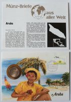 Münzbrief Aruba 🇦🇼 1986