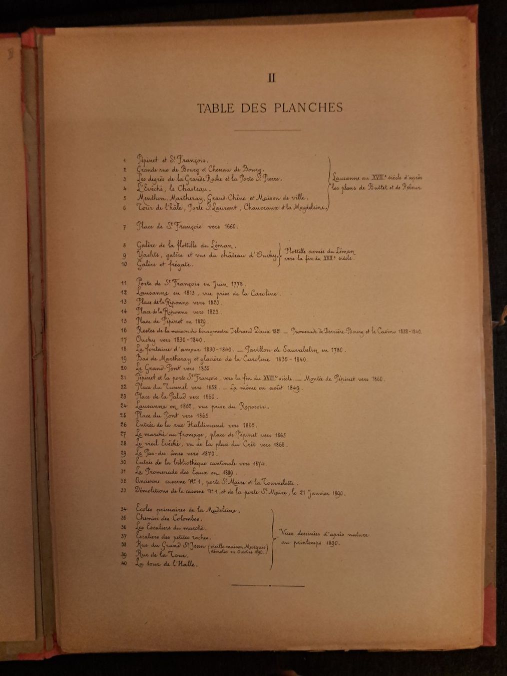 Stiche: Le vieux Lausanne 1890 - 80 planches – Gebraucht aus Pailly von jme99 7