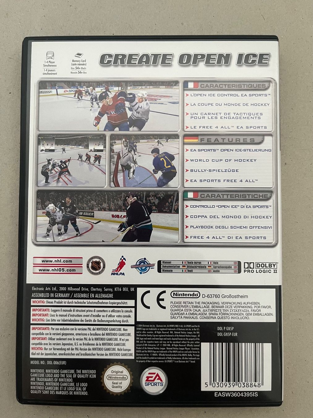 Giochi: NHL 2005 – Nintendo GameCube – Usato da Alterswil FR venduto da czRtdXg 1