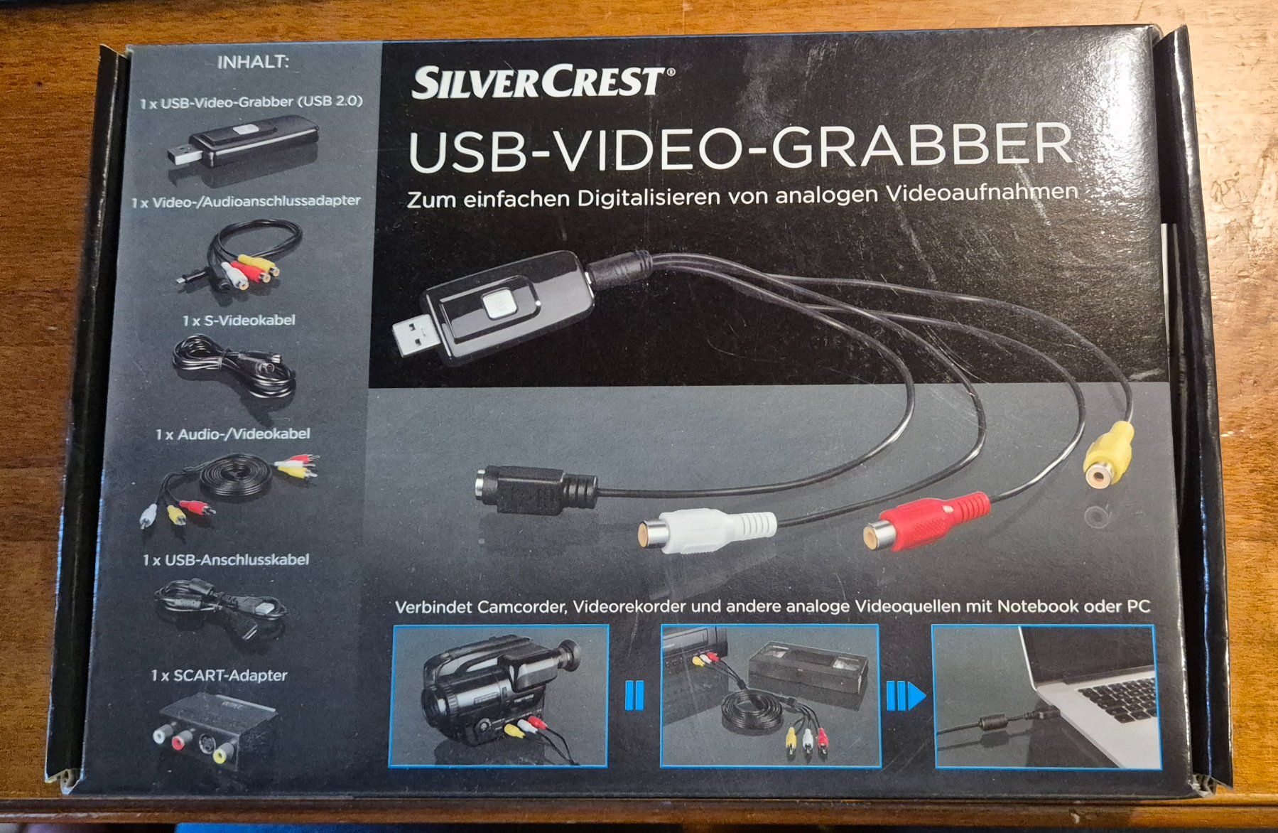 Convertitori: USB Video Grabber von Silvercrest – Usato da Neerach venduto da SilliS