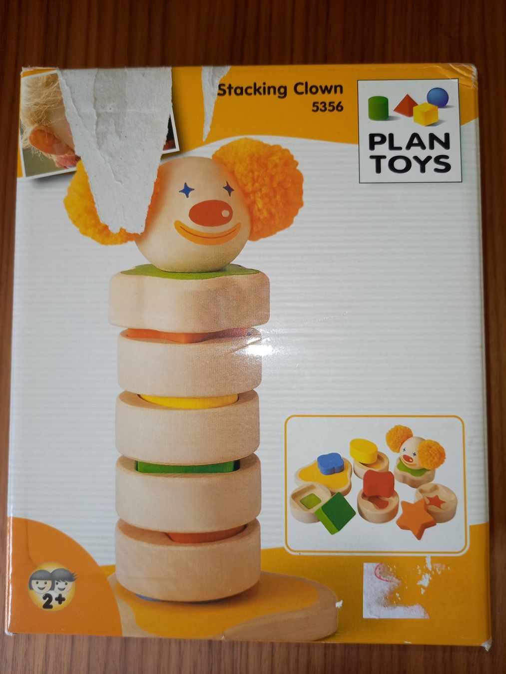 Giochi: Stapelclown aus Holz – Usato da St. Pantaleon venduto da whity75 1