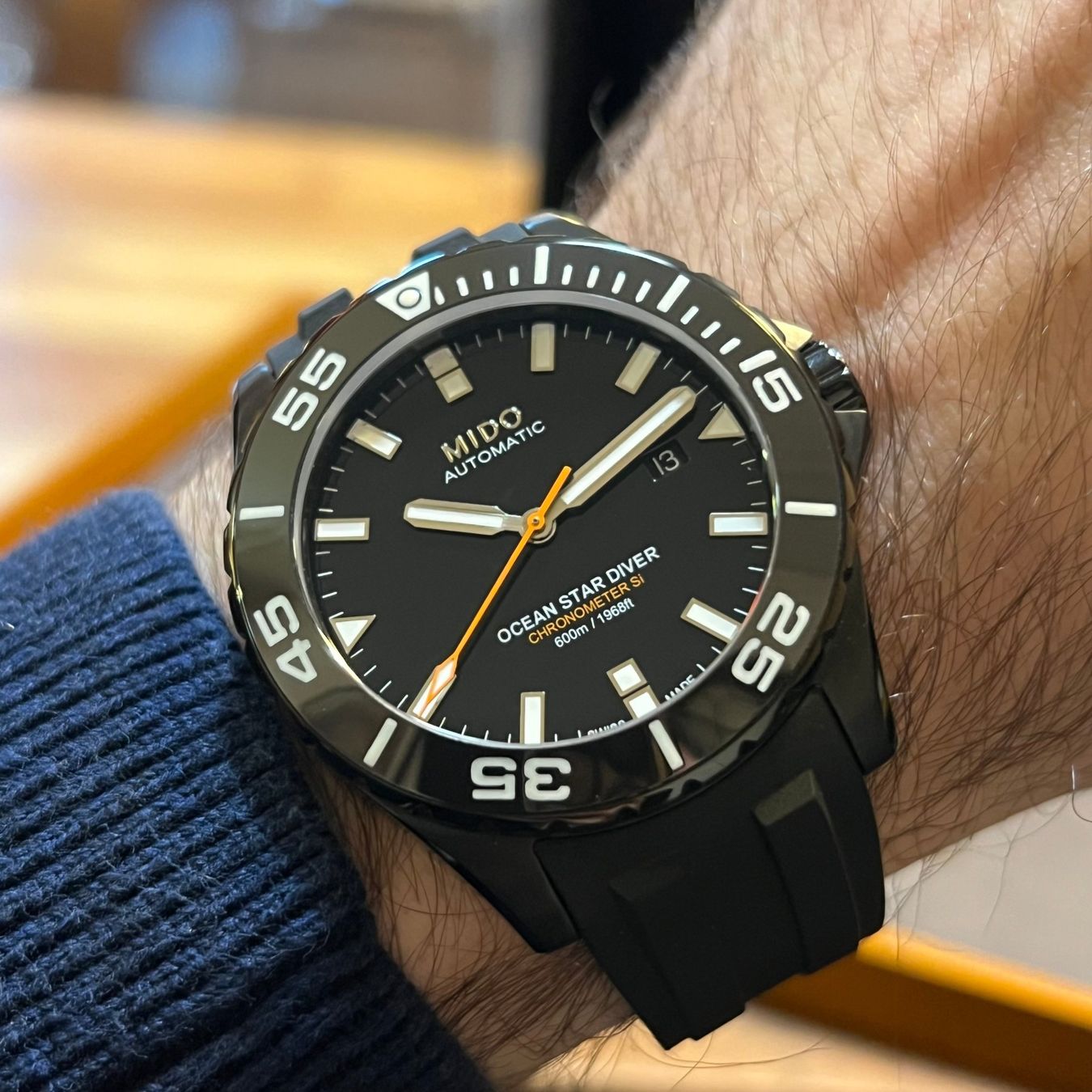 Mido Uhren: Mido Ocean Star Diver Automatic Date M026608 – Gebraucht aus Carouge GE von Watchaser 3