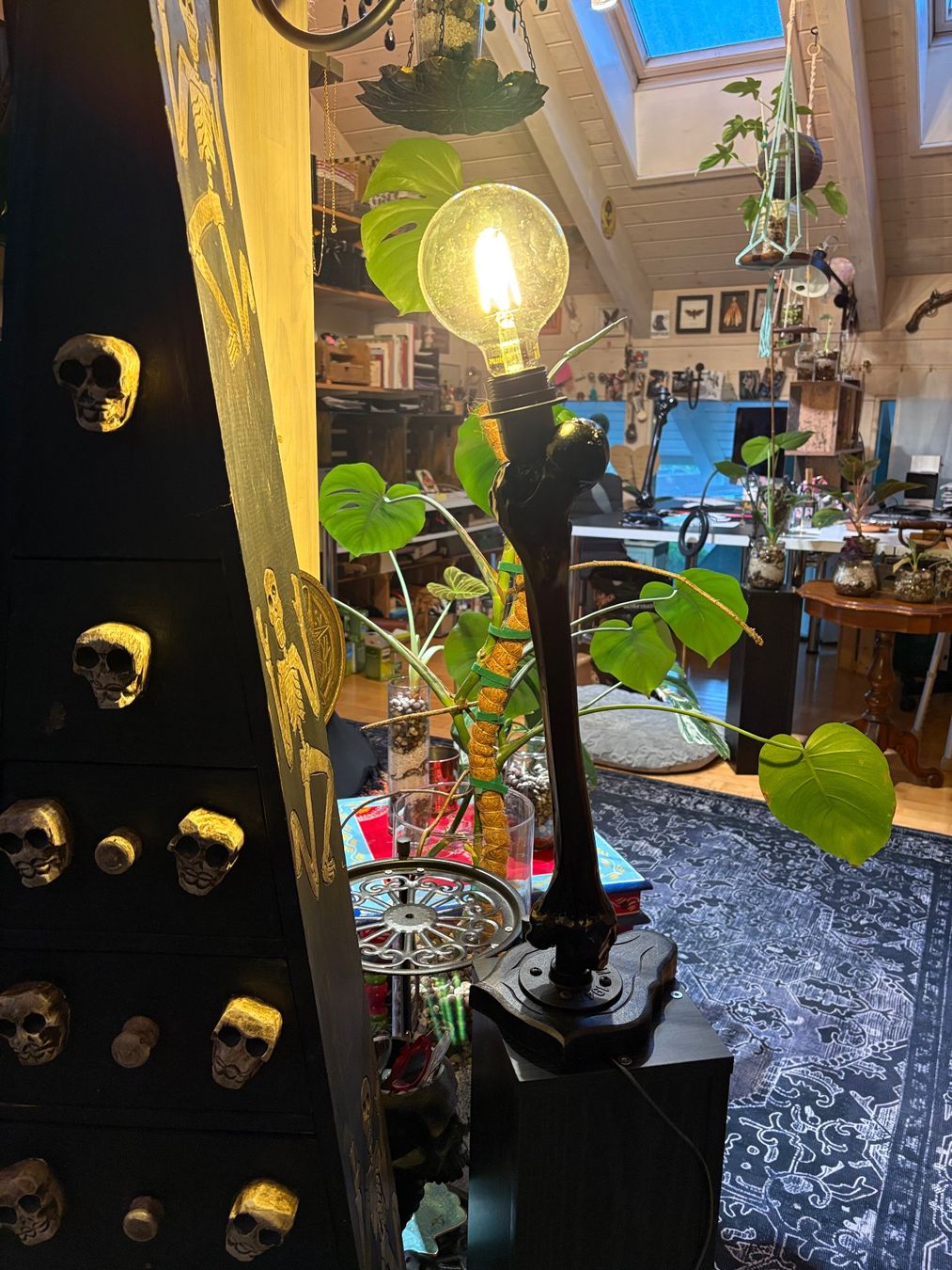 Lampade: Oberschenkelknochen Lampe Unikat – Nuovo (secondo la descrizione) da Erlinsbach SO venduto da sofieee 2