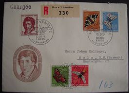 PJ 1955 FDC, deutsch