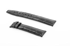 IWC black leather strap 20mm NEW