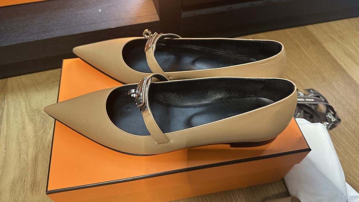 Hermès Scarpe da donna: Ballerinas Kelly – Nuovo e nell'imballaggio originale da Paradiso venduto da Under_sun 1