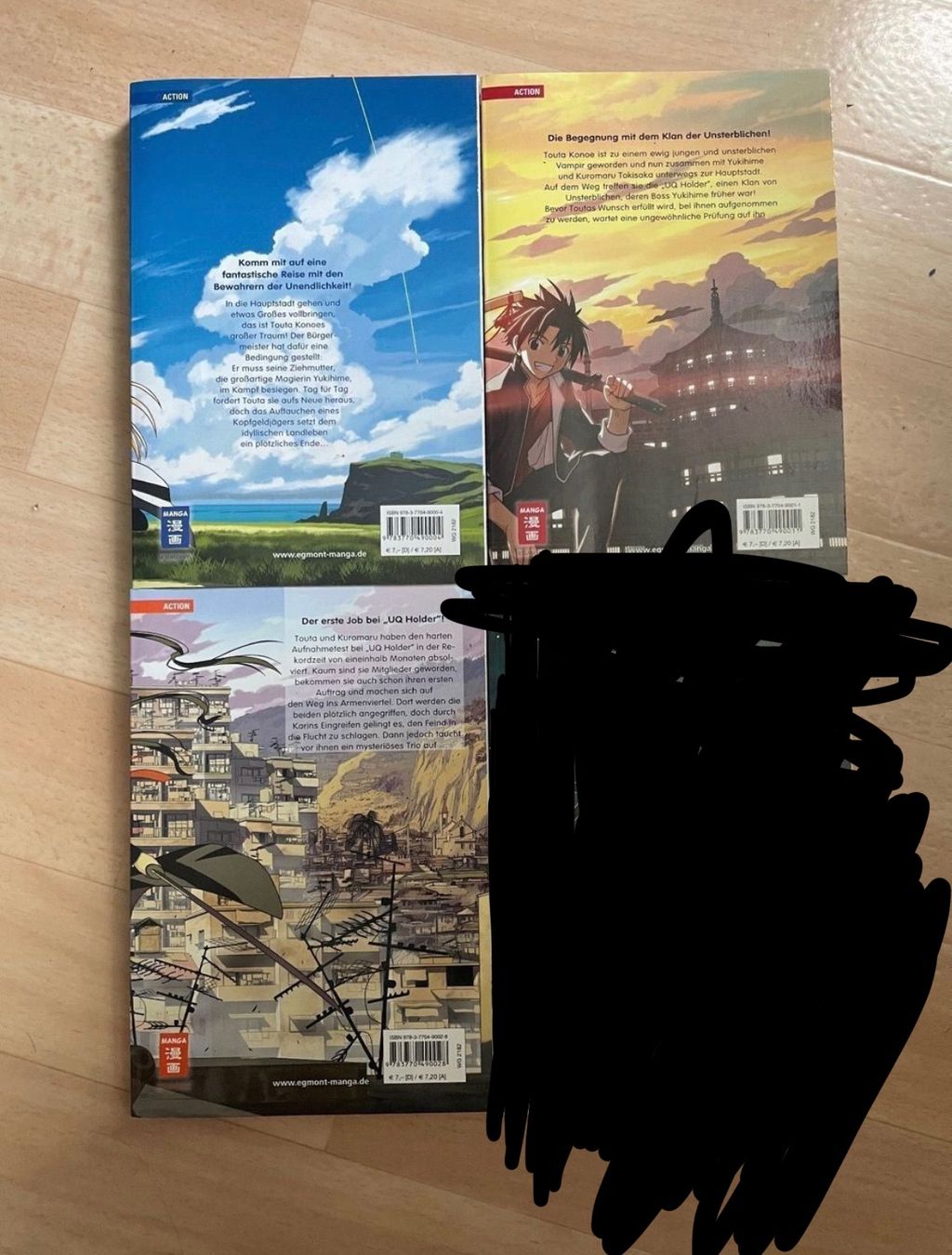 Fumetti: UQ Holder! Mangas 1-3 – Usato da Ringgenberg BE venduto da Republic_Of_Gamers 1